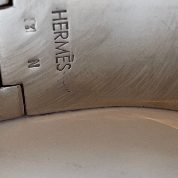 RARE Hermès Enamel Wide Clic Clac H Bracelet - Picture 7 of 14